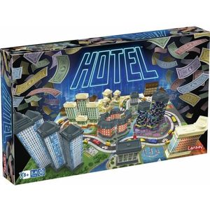 Hotel - Gezelschapsspel voor 2-4 spelers vanaf 8 jaar - Bouw luxueuze hotels in een race tegen de klok - Lansay