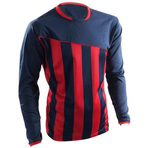 Precision Unisex Volwassen Valencia Voetbalshirt (XL) (Marine / Rood)