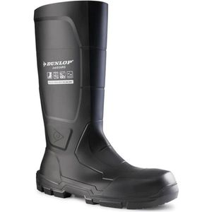 Dunlop Unisex Jobguard veiligheidslaarzen voor volwassenen (45,5 EU) (Zwart)