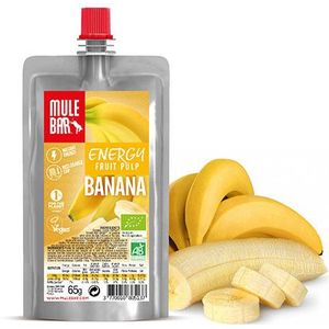 Mulebar Biologische Veganistische Fruitpulp - 65g - Banaan