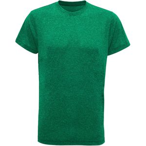 Tri Dri Mens Korte Mouwen Lichtgewicht Fitness T-Shirt (S) (Bosgroen / Zwart Melange)