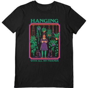 Steven Rhodes Unisex Adult Hanging With All My Friends T-Shirt
