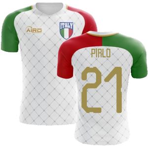 2022-2023 Italy Away Concept Football Shirt (Pirlo 21)