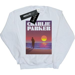 Charlie Parker Meisjes Sweatshirt Into The Sunset (152-158) (Wit)