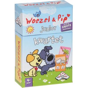 Identity Games Woezel en Pip Junior Kwartet - Geschikt voor kinderen vanaf 4 jaar - Voor 2 tot 4 spelers