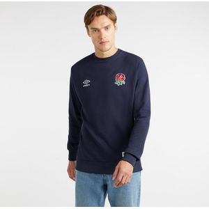 Umbro Heren Dynasty Engeland Rugby Sweatshirt (S) (Navy Blazer)
