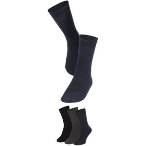 Apollo - Thermo sokken - Multi kleuren - 3-Pack - Maat 39/42 - Warme sokken - Thermosokken heren - Thermosokken dames