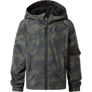 TOG24 Childrens/Kids Copley Gestippelde Camo Waterdichte Jas (134) (Khaki)