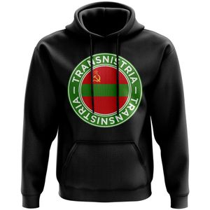 Transnistria Football Badge Hoodie (Black)