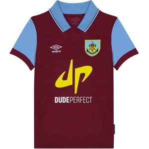 Umbro Kinder/Kids 23/24 Burnley FC thuisshirt (140) (Claret Rood/Blauw)