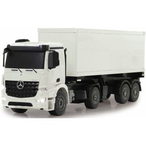 Jamara Rc Mercedes-benz Arocs Containertruck 2,4 Ghz Wit 1:20