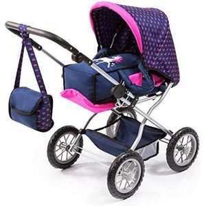 Poppenwagen Reig Big Combi Blauw Roze