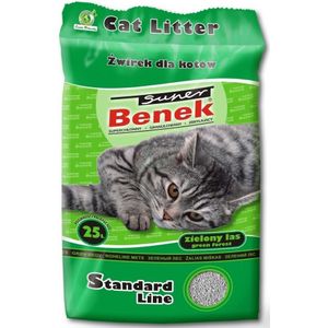 Certech Super Benek Standard Groen bos - Klonterende kattenbakvulling 25 l (20 kg)