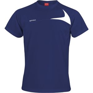 Spiro Heren Sport Dash Performance Training Shirt (S) (Marine / Wit)