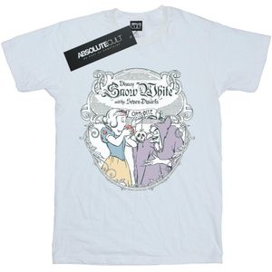 Disney Princess Meisjes Sneeuwwitje Appelbeet Katoenen T-Shirt (140-146) (Wit)