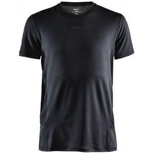 Craft Heren ADV Essence T-shirt met korte mouwen (XS) (Zwart)