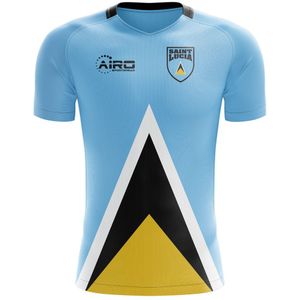 2022-2023 Saint Lucia Home Concept Football Shirt - Adult Long Sleeve