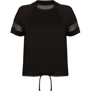 Tombo Dames/Dames Over T-shirt (42 DE) (Zwart)