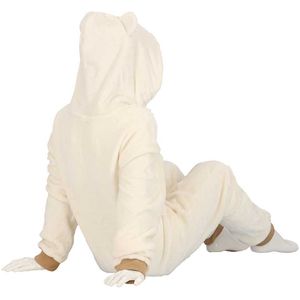 Apollo - Onesie jongens - Onesie meisjes - Kinder onesie beer - Beige - Maat 110/122 - Onesie - Onesie 110 122 - - Onesie kinderen - Onesies