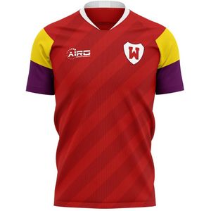 2022-2023 Wrexham Home Concept Football Shirt - Kids (Long Sleeve)