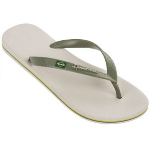 Ipanema Classic Brasil beige groen slippers heren