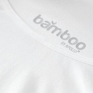 Apollo (Sports) - Bamboe T-Shirt Dames - Wit - Maat XL - 4-Pack - Voordeelpakket