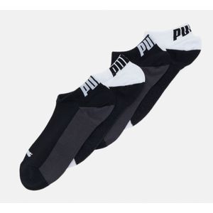 Socks Puma Men Back Logo Sneaker 4-Pack Black-White 39-42