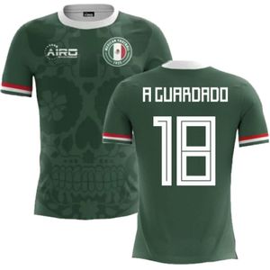 2022-2023 Mexico Home Concept Football Shirt (A Guardado 18)