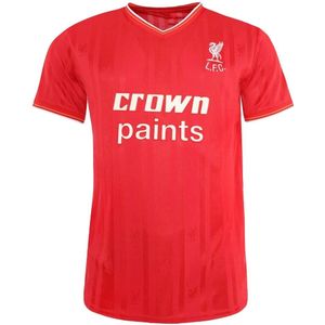 Liverpool FC Heren Retro thuisshirt (XL) (Rood)