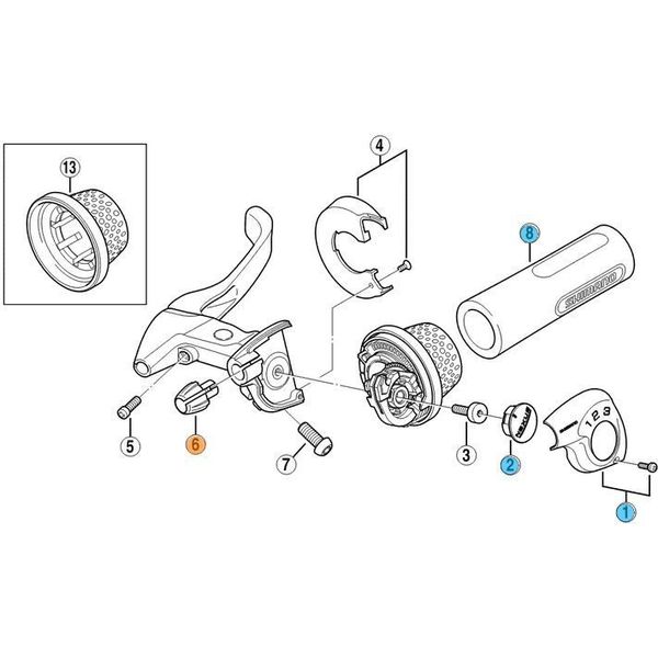 extreem Plasticiteit Fabel Shimano nexus 7 speed shifter - Versnellingen online kopen? | Bestel  versnellingen online! | beslist.nl