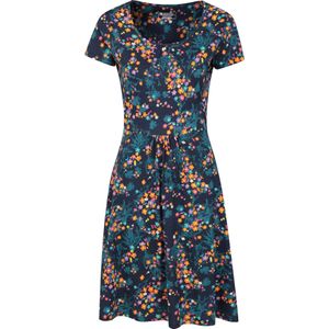 Mountain Warehouse Dames/Dames Essentials Lora Floral Skater Dress (34 DE) (Groen)