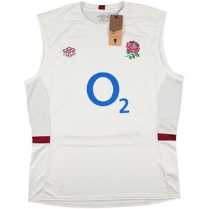 2023-2024 England Rugby Sleeveless Shirt (Foggy Dew)