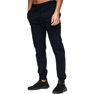 Crosshatch Heren Melpoore Joggingbroek (M) (Marine)