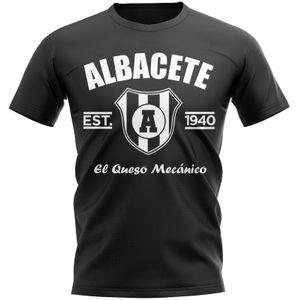 Albacete Established Football T-Shirt (Black)