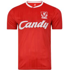 Score Draw Liverpool FC 1989 Retro Football Shirt
