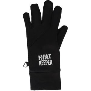 Heatkeeper - Thermo fleece sporthandschoenen kinderen - Zwart - 5/8 Jaar - 1-Paar - Sporthandschoenenen kinderen
