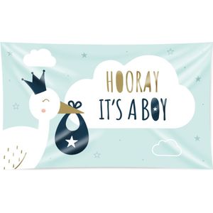 Paperdreams XXL Vlag - Newborn Baby Boy