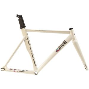 Cinelli Vigorelli Track Alu Frameset - Wit