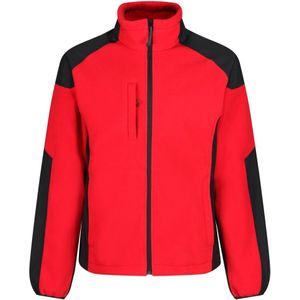 Regatta Heren Broadstone Full Zip Fleece Jas (XL) (Klassiek rood)