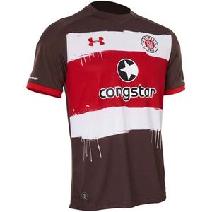 2017-2018 St Pauli Home Football Shirt