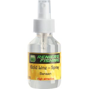 Reniers Fishing Gold Line Spray  (Fruity Taste 120ml) Smaak : Exotic Fruit