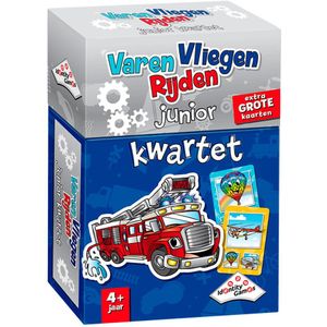 Identity Games Varen Vliegen Rijden Junior Kwartet - Voertuigen kwartet voor jonge kinderen vanaf 4 jaar