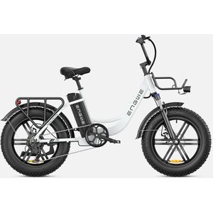 ENGWE L20 Step-Thru elektrische fiets 250W 48V 13Ah Lithium-Ion Accu - Wit