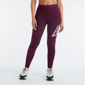 Umbro Dames/Dames Core Legging met Hoge Taille (M) (Krachtig paars/mauve)