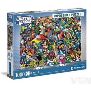 Puzzel 1000 stukjes Clementoni - DC Comics