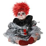 Kostuums voor Baby's Clown Grijs 24 Maanden Maat 12-24 Maanden