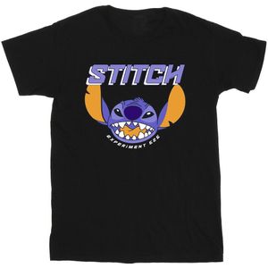 Disney Heren Lilo en Stitch Paars T-Shirt (L) (Zwart)