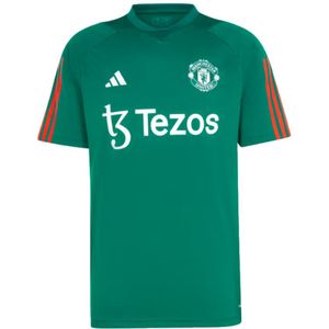 Adidas Manchester United 23/24 Short Sleeve T-shirt Training Groen L