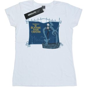 Disney Womens/Ladies Nightmare Before Christmas Jack And The Well Cotton T-Shirt