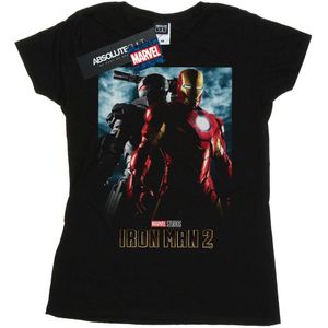 Marvel Studios Womens/Ladies Iron Man 2 Poster Cotton T-Shirt
